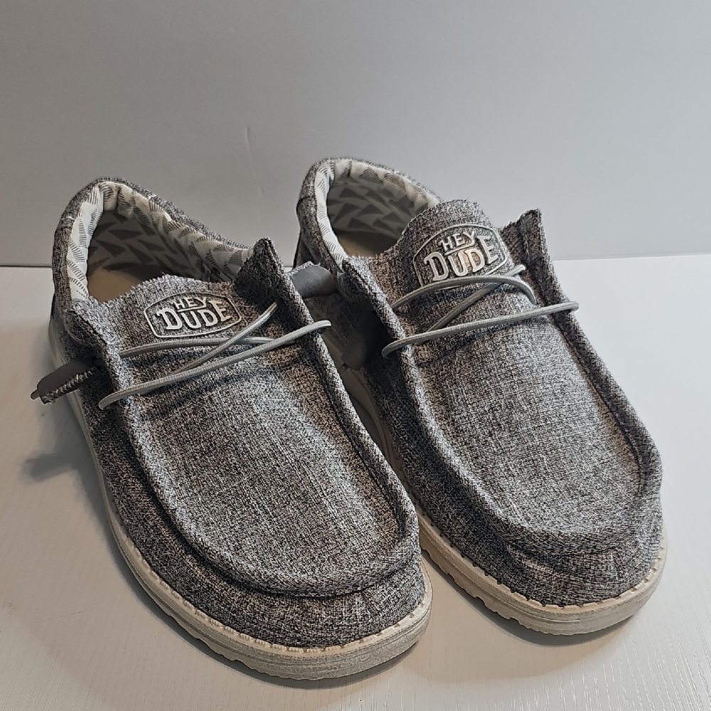 Hey Dude Charcoal Slip-On Shoes